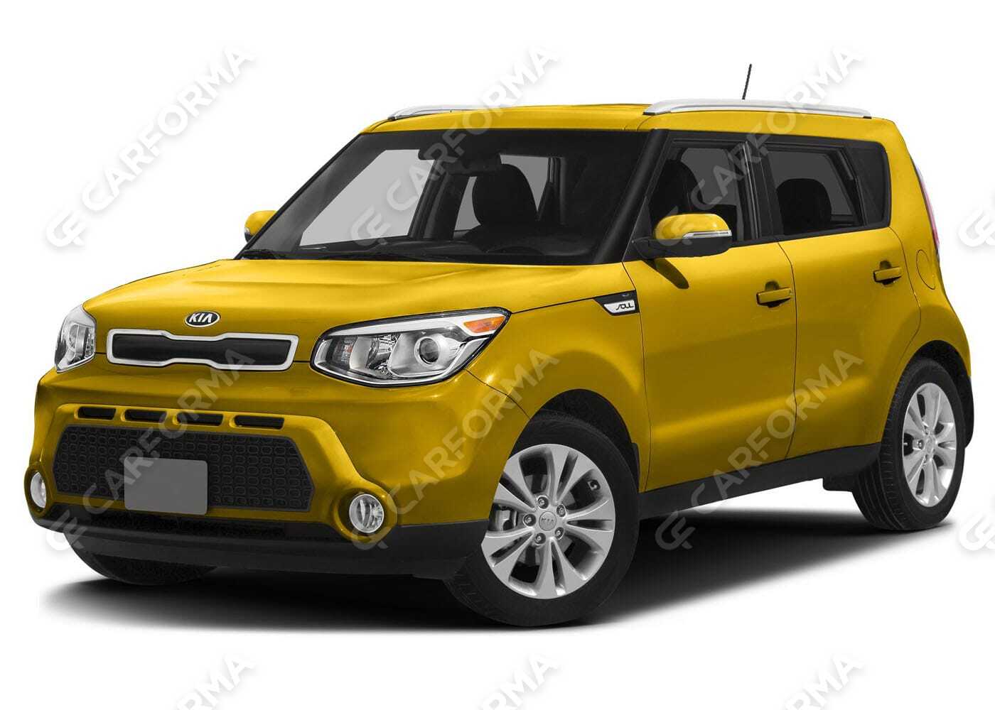 Ворсовые коврики на KIA Soul II 2014&nbsp;-&nbsp;2019
