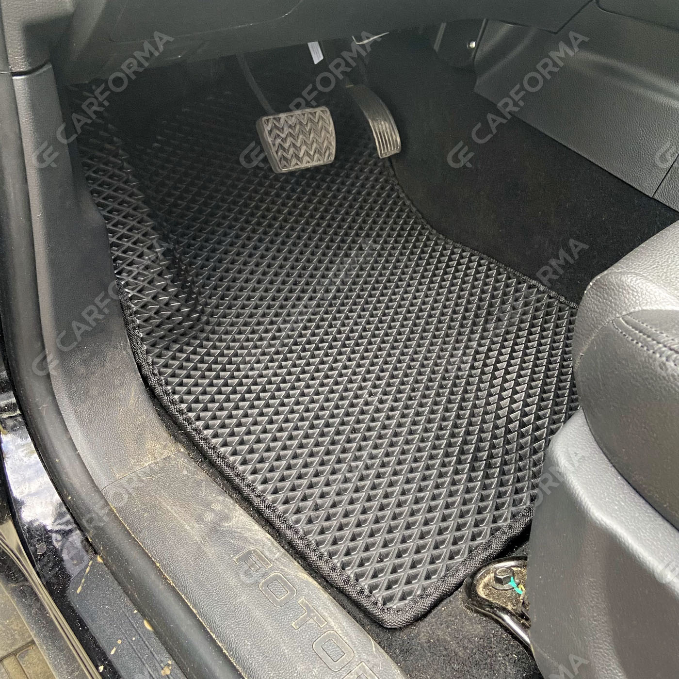 Ворсовые коврики на Foton Tunland G7 2019&nbsp;-&nbsp;2026 в Череповеце