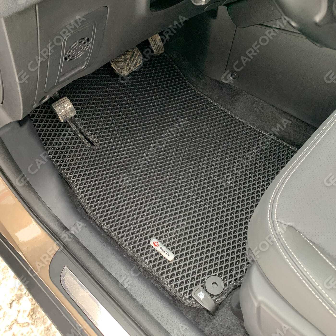 Ворсовые коврики на Geely Emgrand X7 второй рестайлинг 2019&nbsp;-&nbsp;2022 в Череповеце