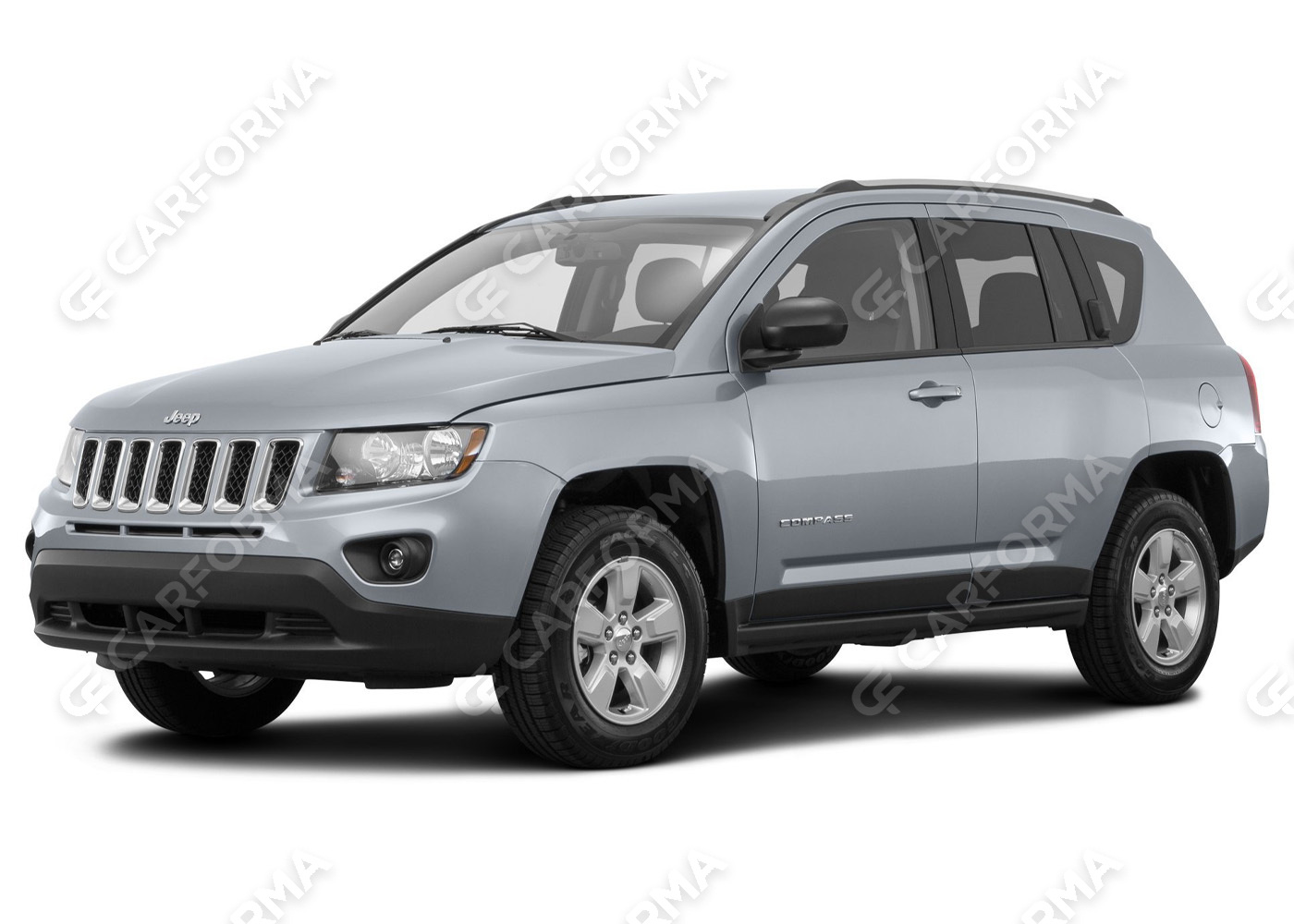 Ворсовые коврики на Jeep Compass (MK) 2006&nbsp;-&nbsp;2015