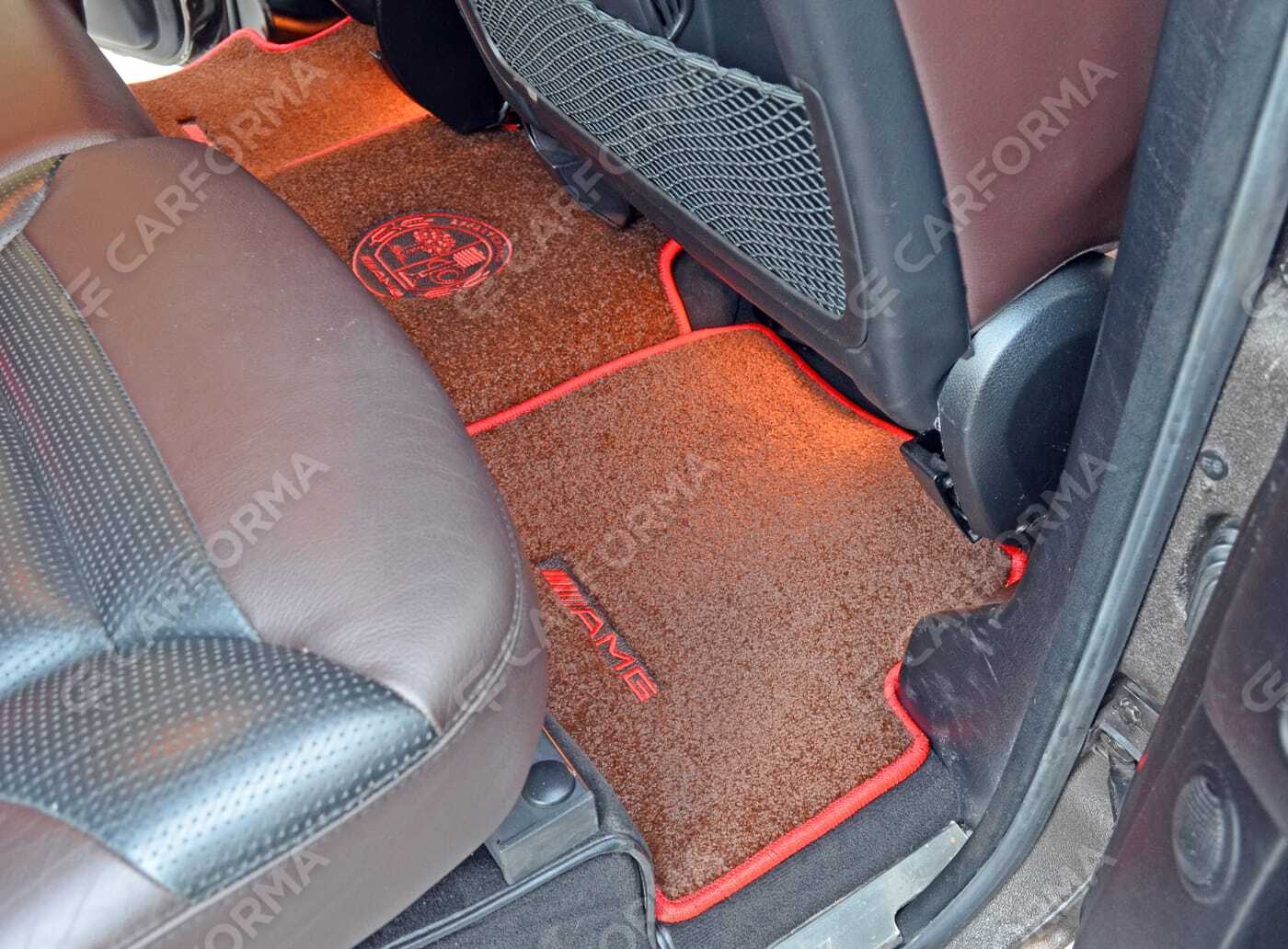 Ворсовые коврики на Mercedes G (W463) рестайлинг 2001&nbsp;-&nbsp;2018 в Череповеце