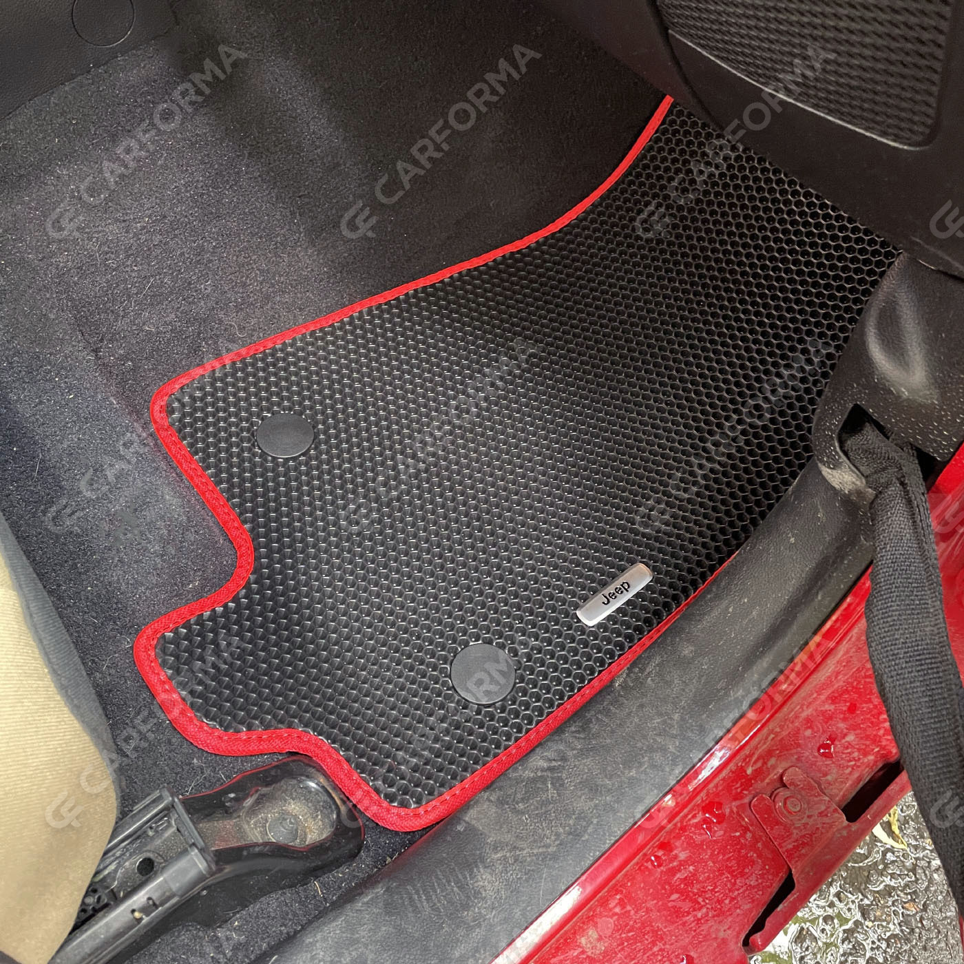 Ворсовые коврики на Jeep Wrangler (JL) 2017&nbsp;-&nbsp;2026 в Череповеце