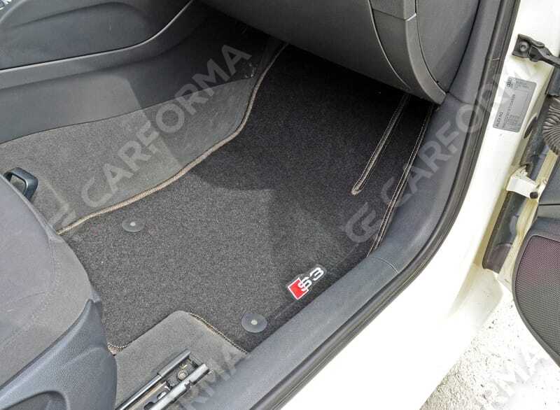 Ворсовые коврики на Audi S3 (8V) 2013&nbsp;-&nbsp;2021 в Череповеце