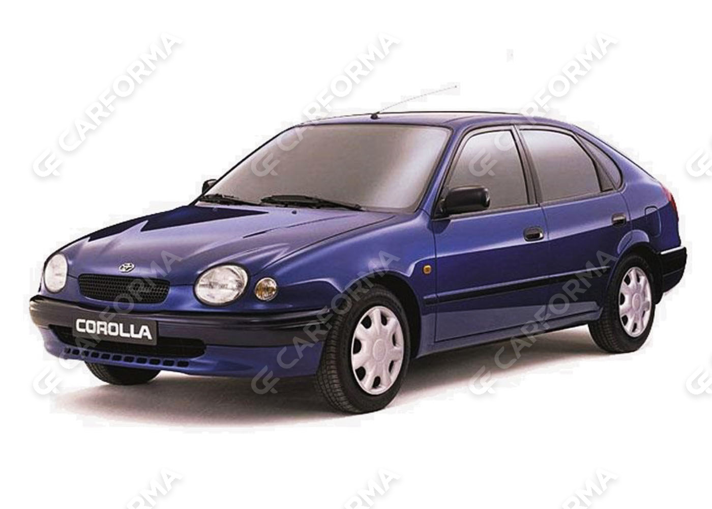 Ворсовые коврики на Toyota Corolla (E11) 1997&nbsp;-&nbsp;2001