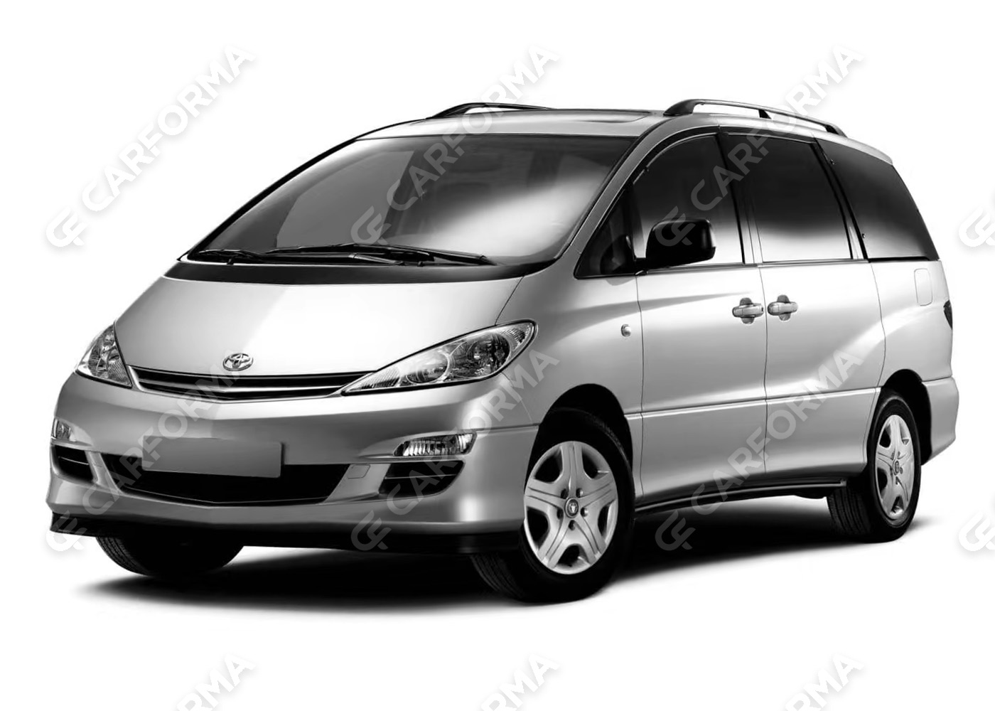 Ворсовые коврики на Toyota Previa (XR30, XR40) 2000&nbsp;-&nbsp;2007 в Череповеце