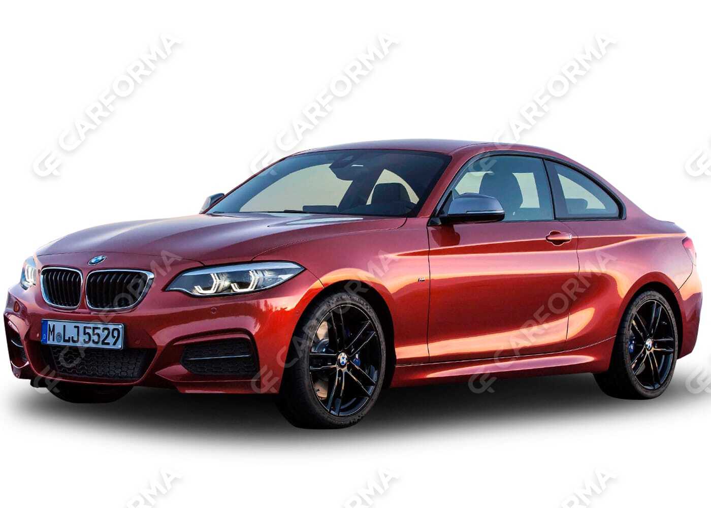 Ворсовые коврики на BMW 2 (F22/F23) 2014&nbsp;-&nbsp;2021