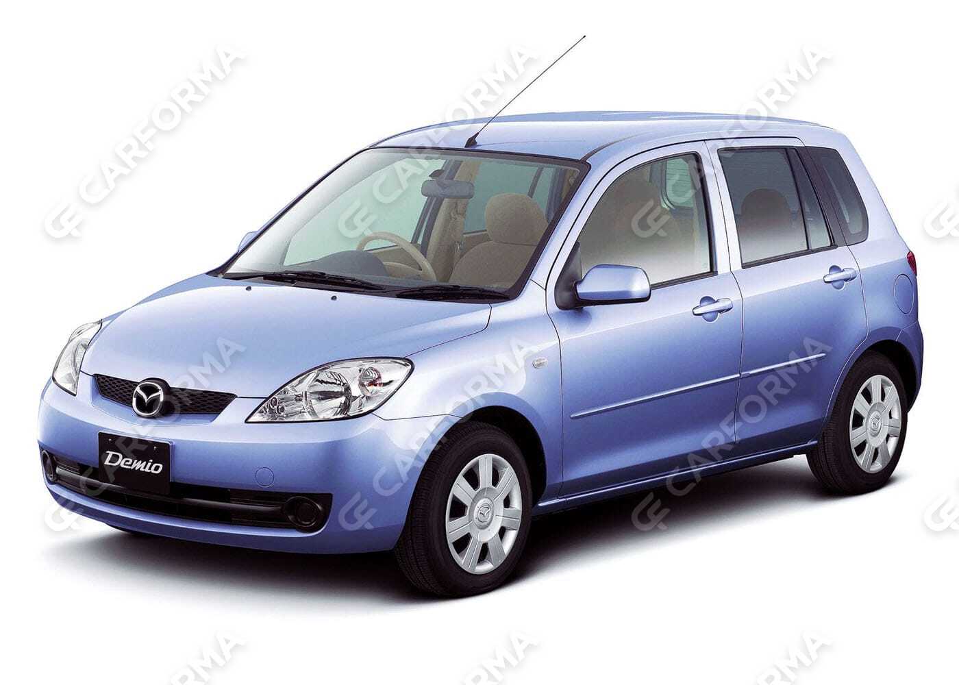 Ворсовые коврики на Mazda Demio II (DY) 2002&nbsp;-&nbsp;2007