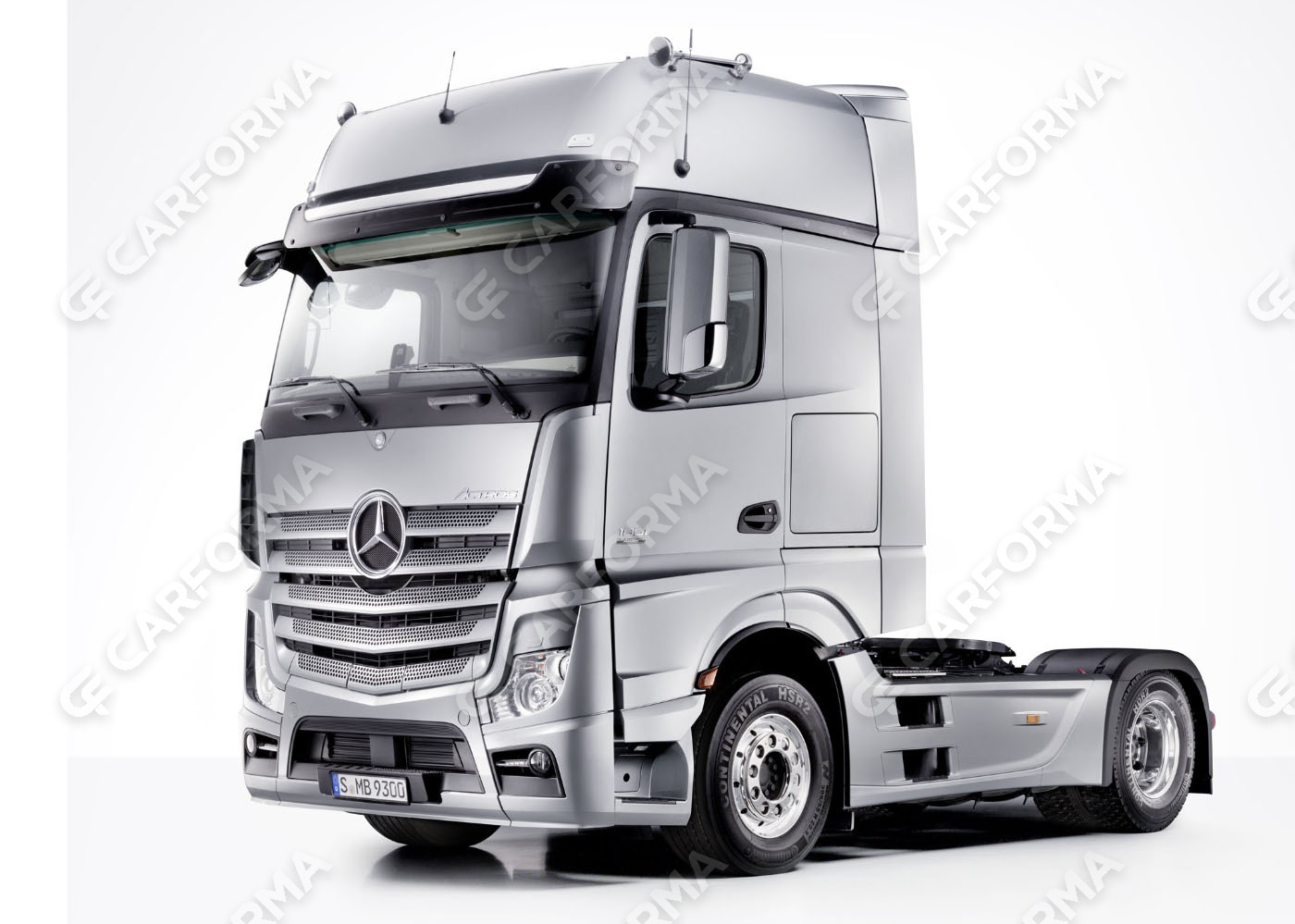 Ворсовые коврики на Mercedes Actros MP4 MP5 тягач GigaSpace 2011&nbsp;-&nbsp;2026 в Череповеце