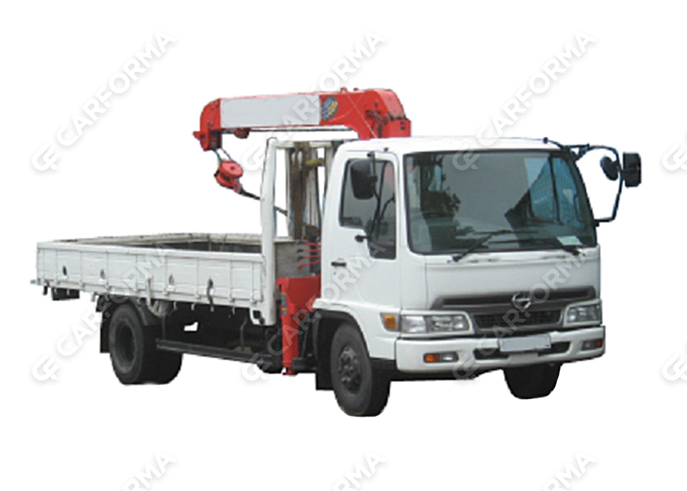 Ворсовые коврики на Hino 500 IV (Ranger) узкая кабина 1989&nbsp;-&nbsp;2001
