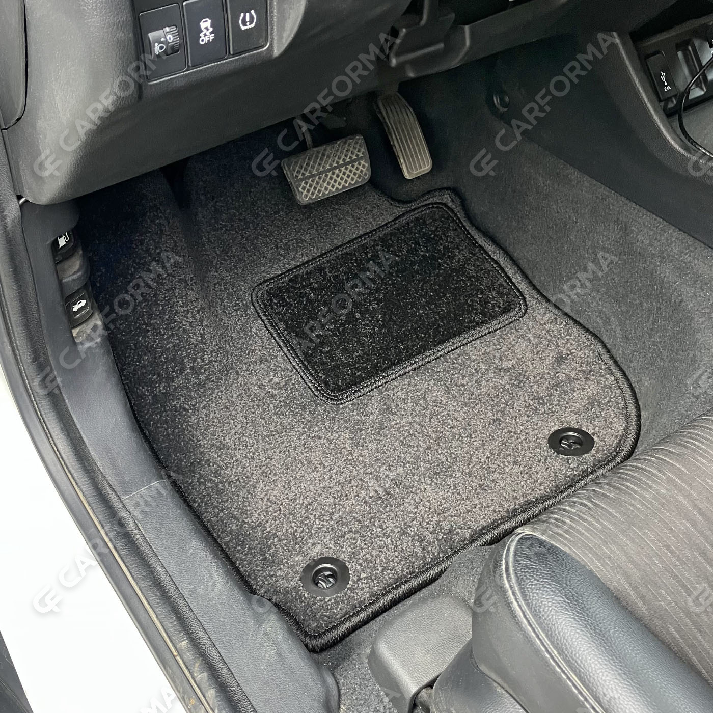 Ворсовые коврики на Honda HR-V II 2013&nbsp;-&nbsp;2022 в Череповеце