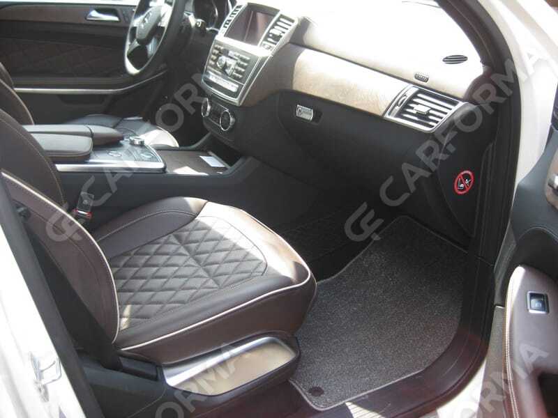 Ворсовые коврики на Mercedes GLE Coupe (C292) 2014&nbsp;-&nbsp;2019 в Череповеце