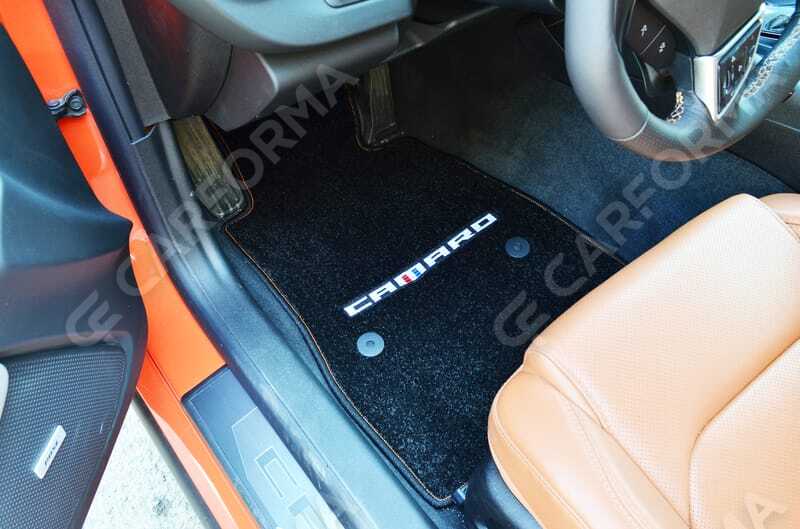 Ворсовые коврики на Chevrolet Camaro VI 2015&nbsp;-&nbsp;2024 в Череповеце