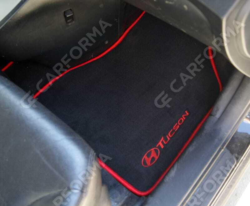 Ворсовые коврики на Hyundai Tucson I 2004&nbsp;-&nbsp;2010 в Череповеце