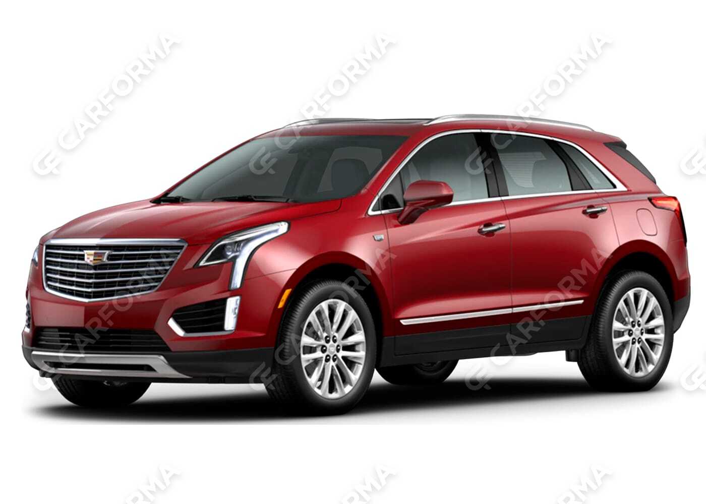 Ворсовые коврики на Cadillac XT5 2016&nbsp;-&nbsp;2024