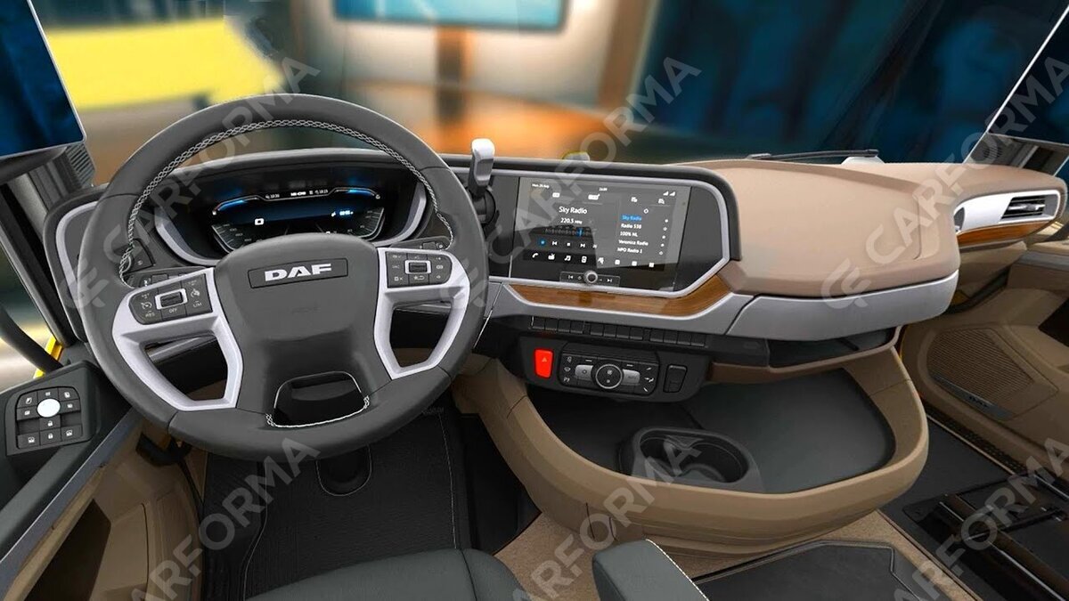 Ворсовые коврики на DAF XF, XG, XG+ 2021&nbsp;-&nbsp;2026 в Череповеце