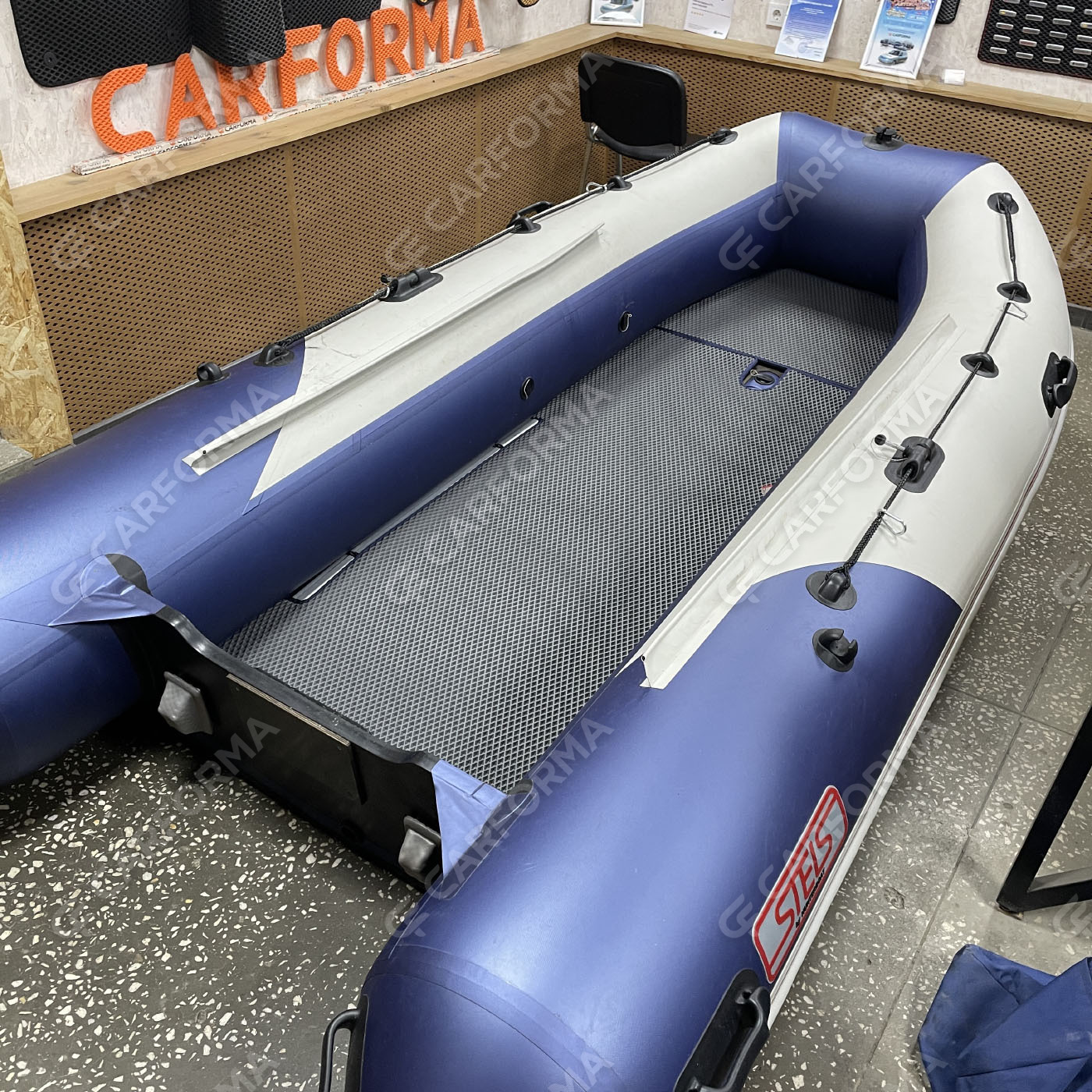 Ворсовые коврики на Лодки Хантер Стелс 355  в Череповеце