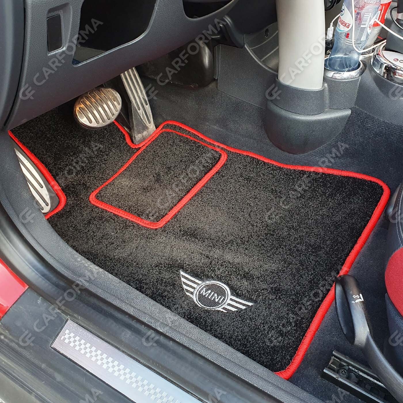 Ворсовые коврики на Mini Cooper Cabrio (R52) 2001&nbsp;-&nbsp;2008 в Череповеце