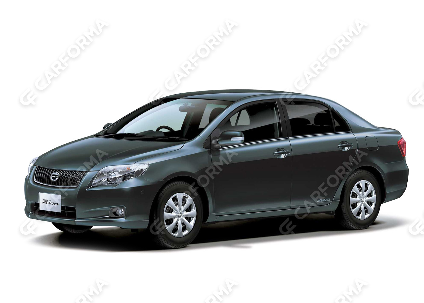 Ворсовые коврики на Toyota Corolla Axio (E14) 2006&nbsp;-&nbsp;2012