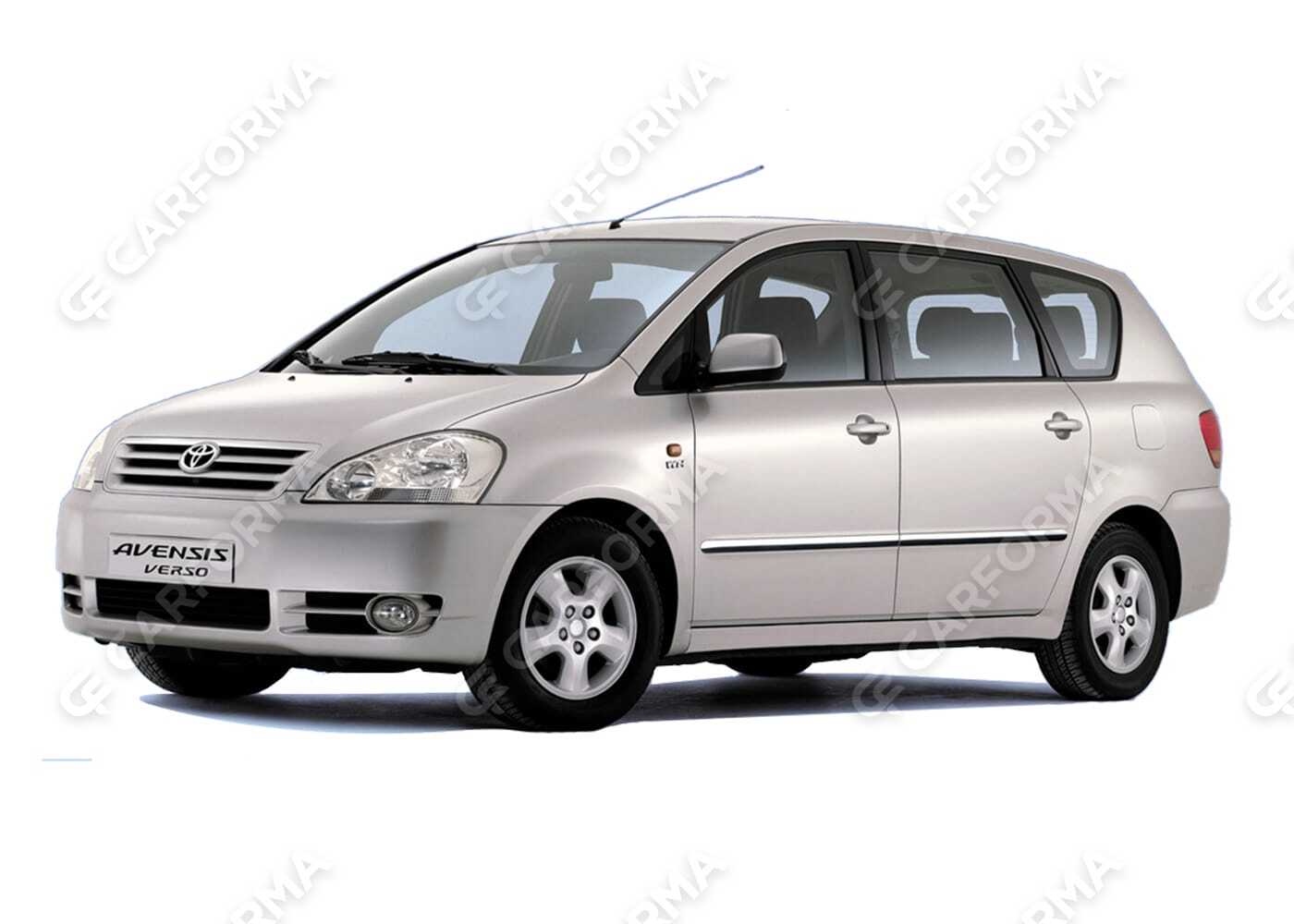 Ворсовые коврики на Toyota Avensis Vesro II 2001&nbsp;-&nbsp;2009