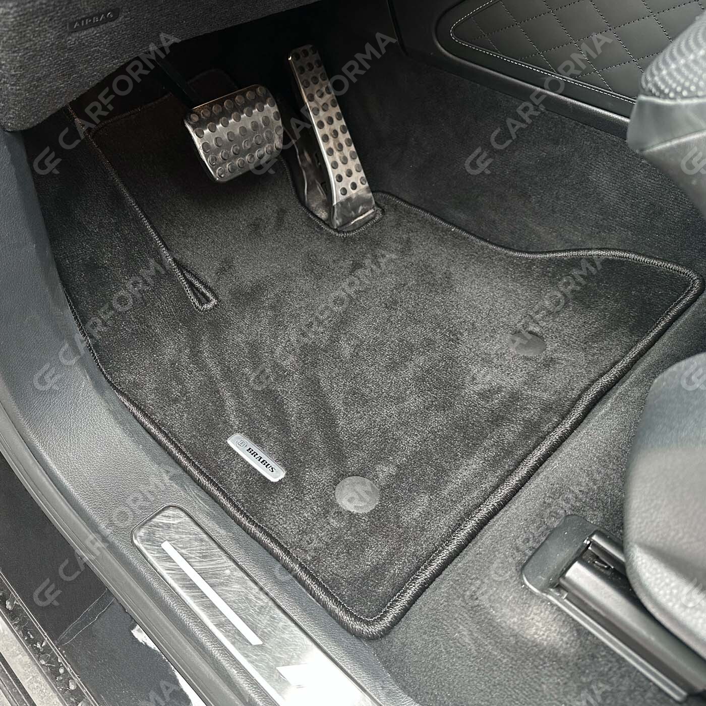 Ворсовые коврики на Mercedes G (W463, W465) 2018&nbsp;-&nbsp;2026 в Череповеце