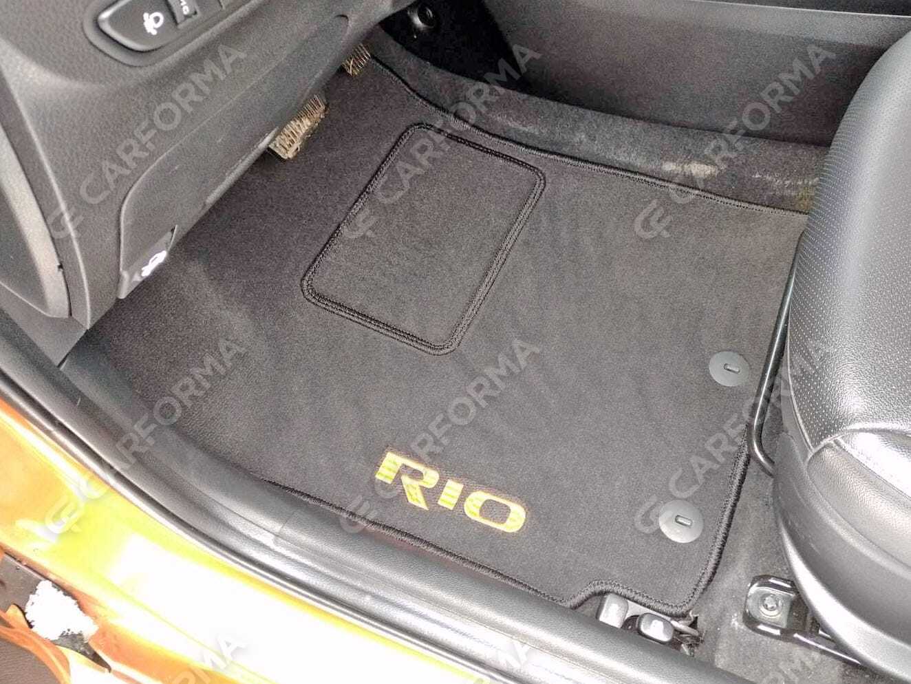 Ворсовые коврики на KIA Rio IV 2016&nbsp;-&nbsp;2026 в Череповеце