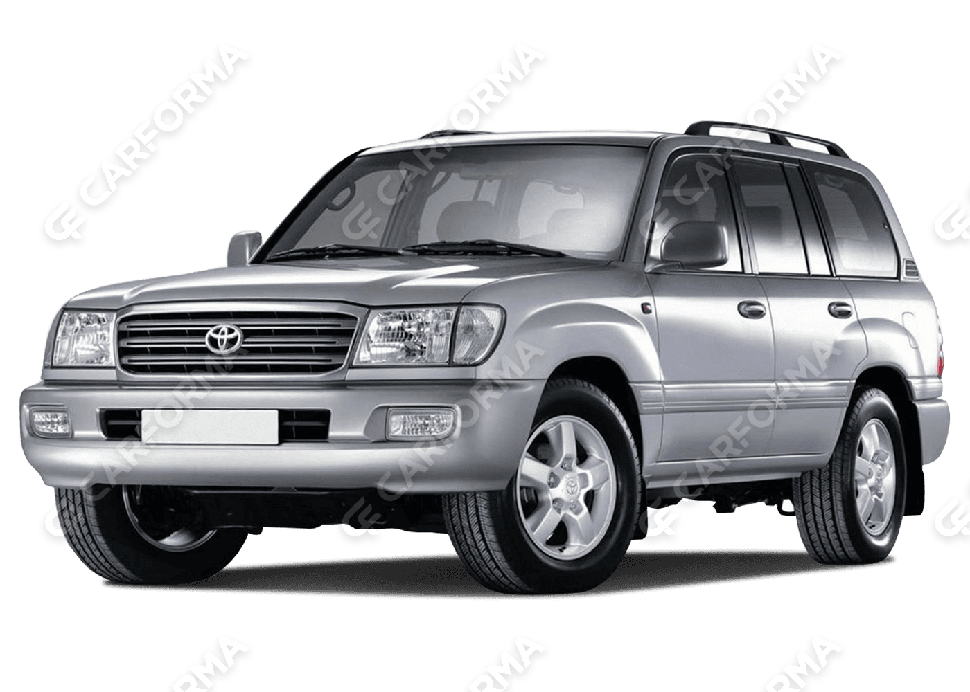 Ворсовые коврики на Toyota Land Cruiser 100 1998&nbsp;-&nbsp;2007