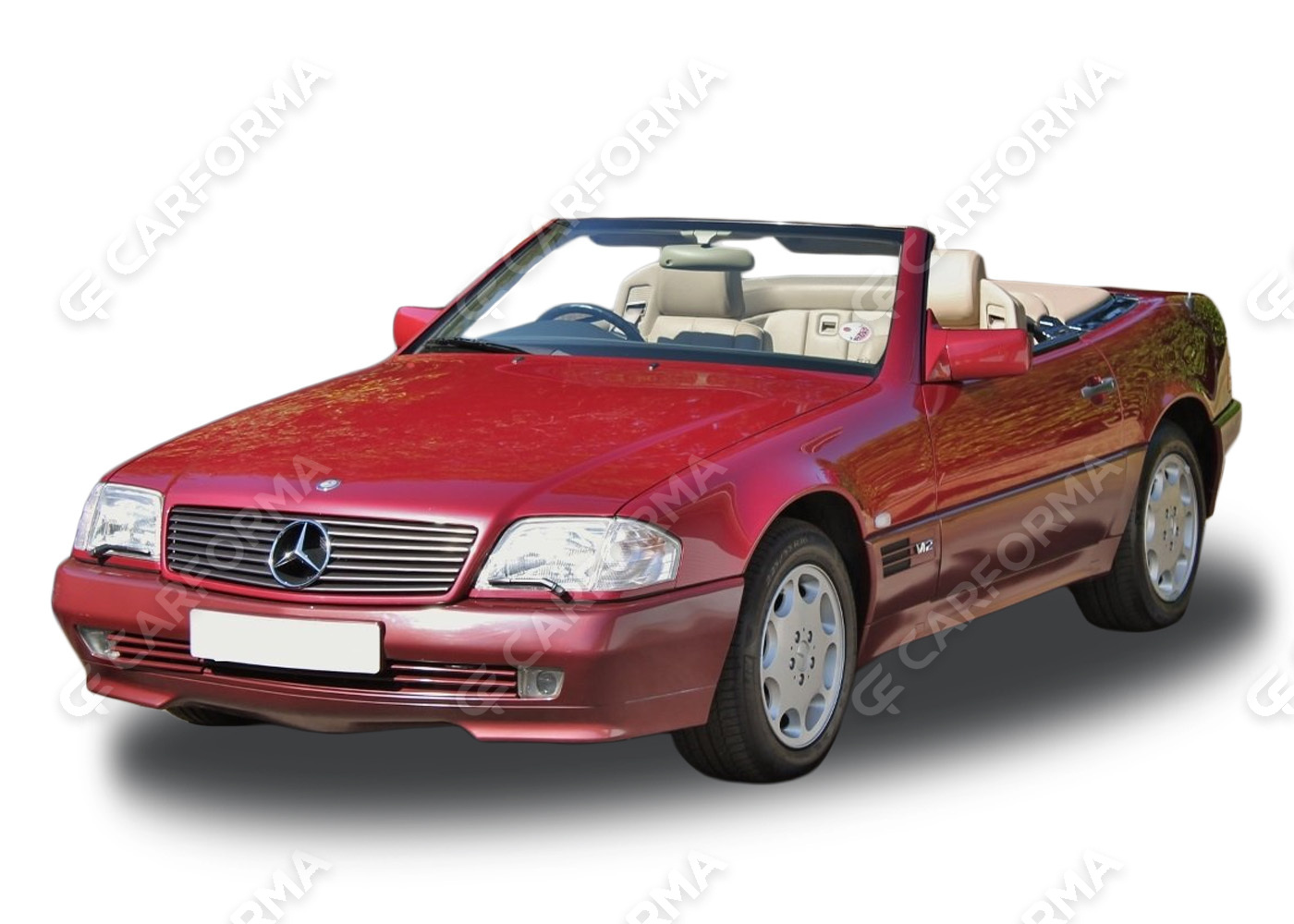 Ворсовые коврики на Mercedes SL (R129) 1989&nbsp;-&nbsp;2002