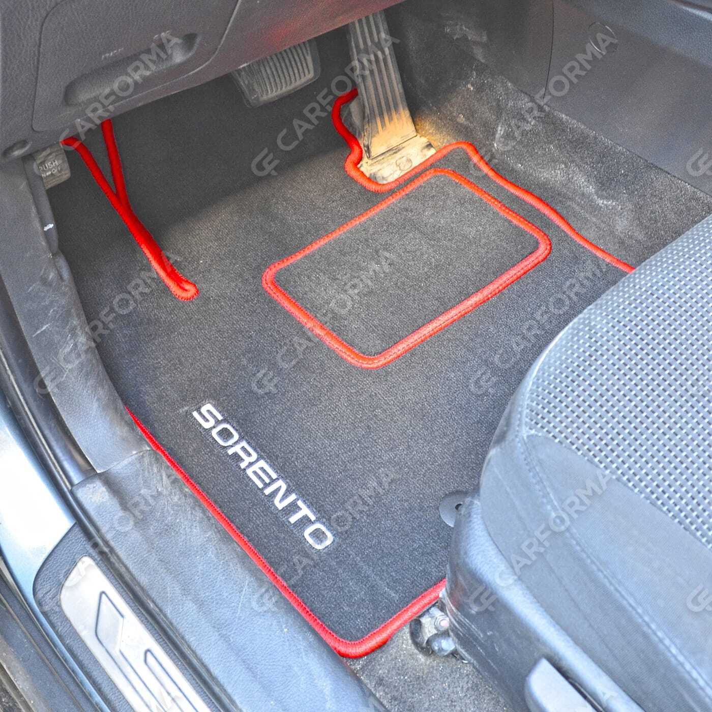 Ворсовые коврики на KIA Sorento II рестайлинг 2012&nbsp;-&nbsp;2021 в Череповеце