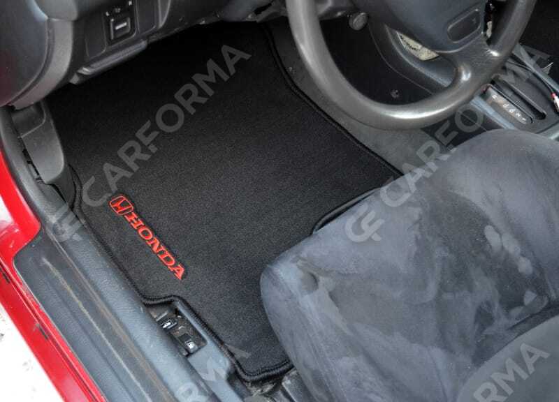 Ворсовые коврики на Honda Civic VI 3d 1995&nbsp;-&nbsp;2001 в Череповеце