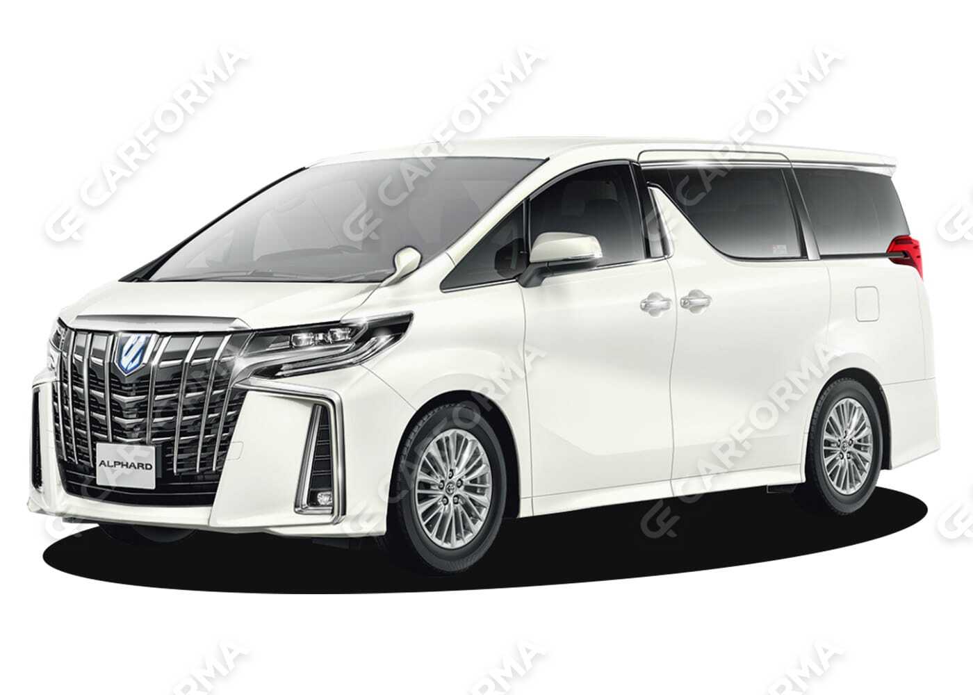 Ворсовые коврики на Toyota Alphard (H30) 2015&nbsp;-&nbsp;2023