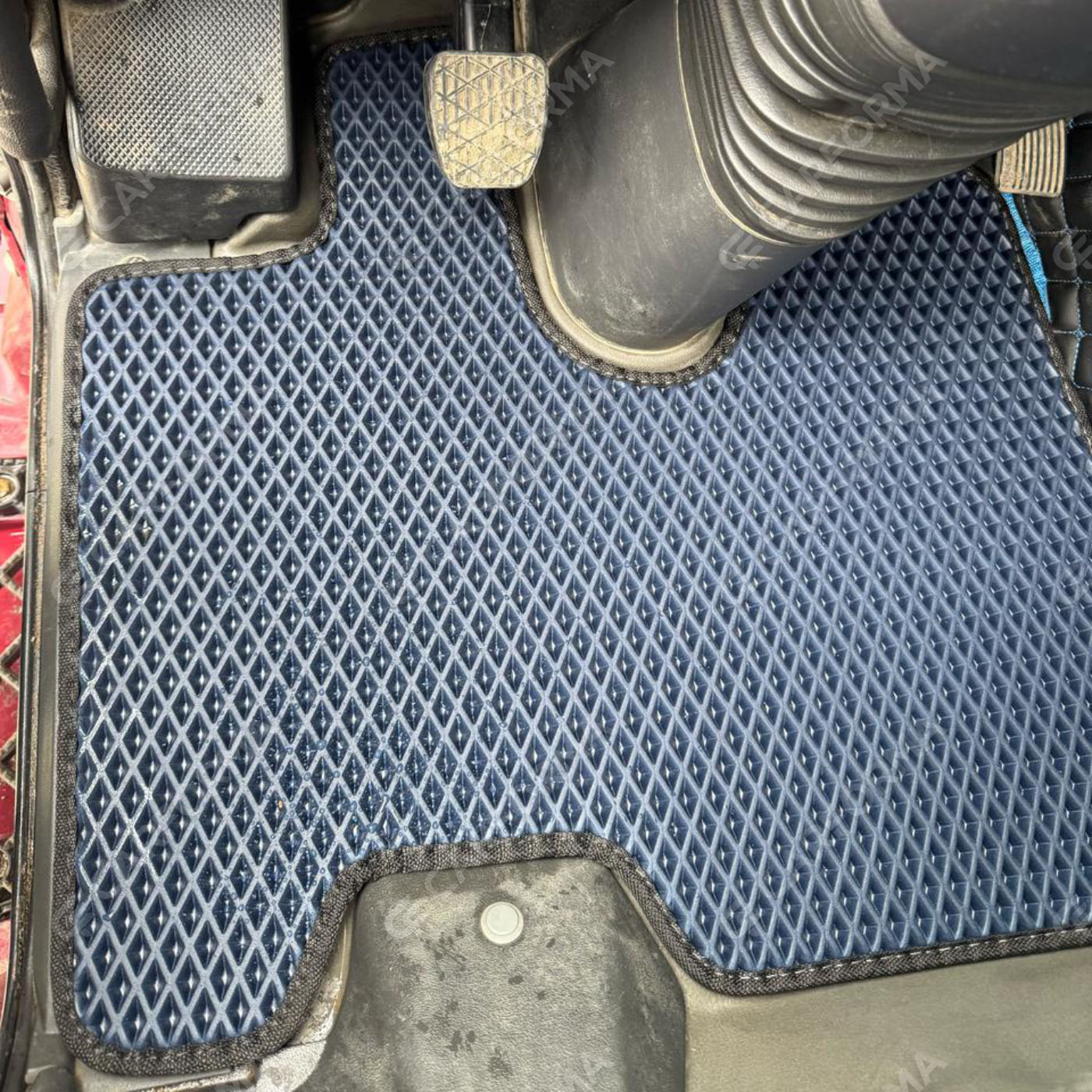 Ворсовые коврики на КамАЗ К4 кабина 5490 