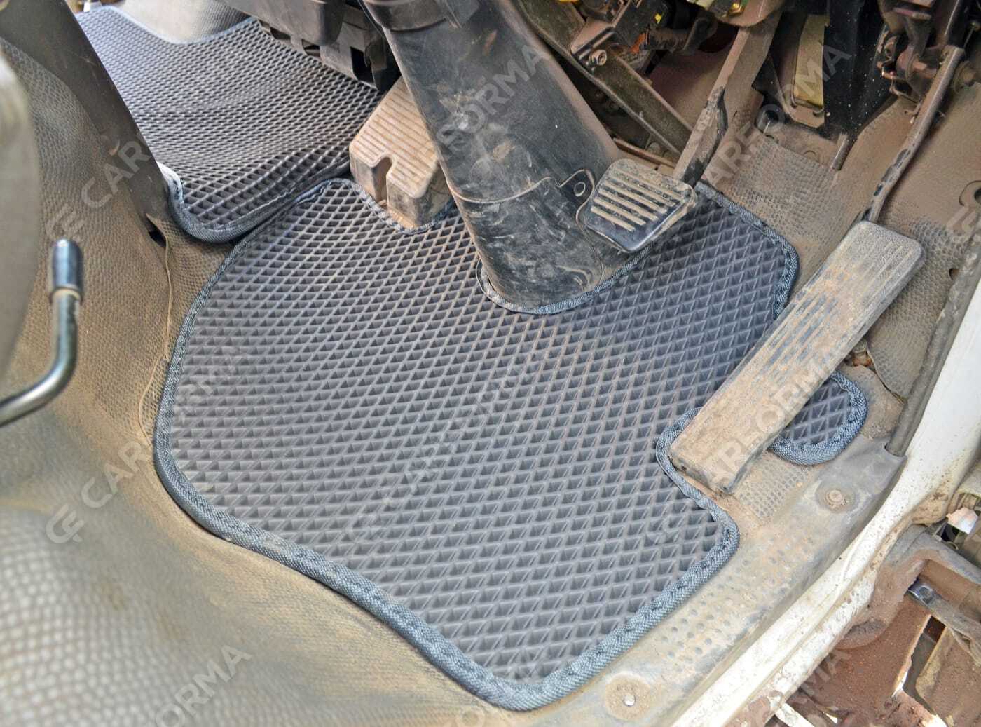 Ворсовые коврики на Isuzu ELF V узкая кабина 1993&nbsp;-&nbsp;2026 в Череповеце