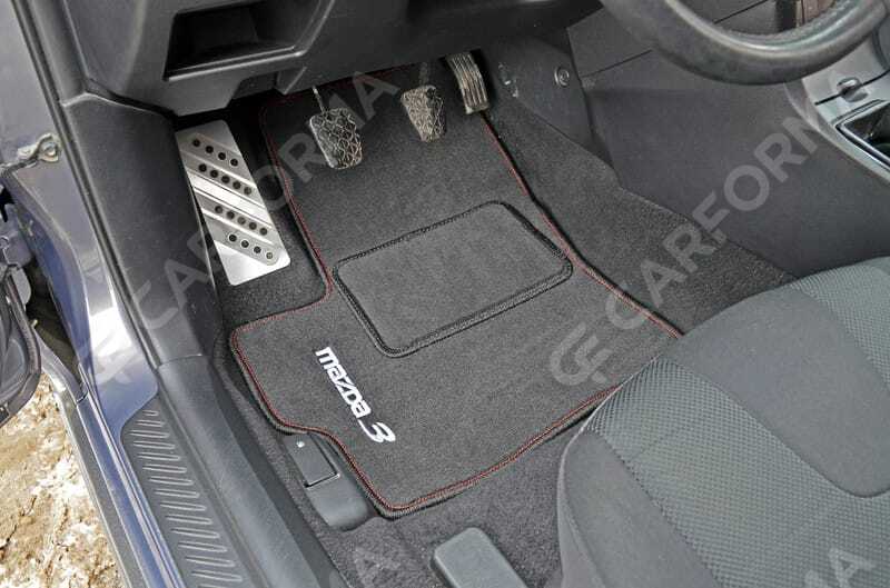 Ворсовые коврики на Mazda 3 2003&nbsp;-&nbsp;2009 в Череповеце