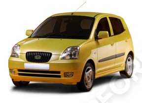Ворсовые коврики на KIA Picanto I 2004&nbsp;-&nbsp;2011