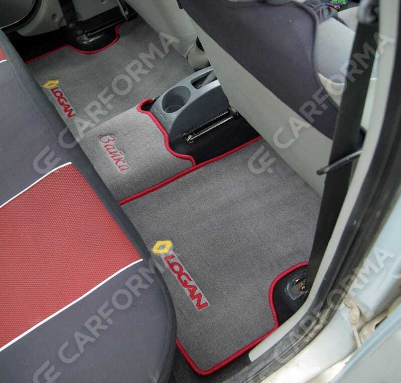 Ворсовые коврики на Renault Logan I 2004&nbsp;-&nbsp;2016 в Череповеце