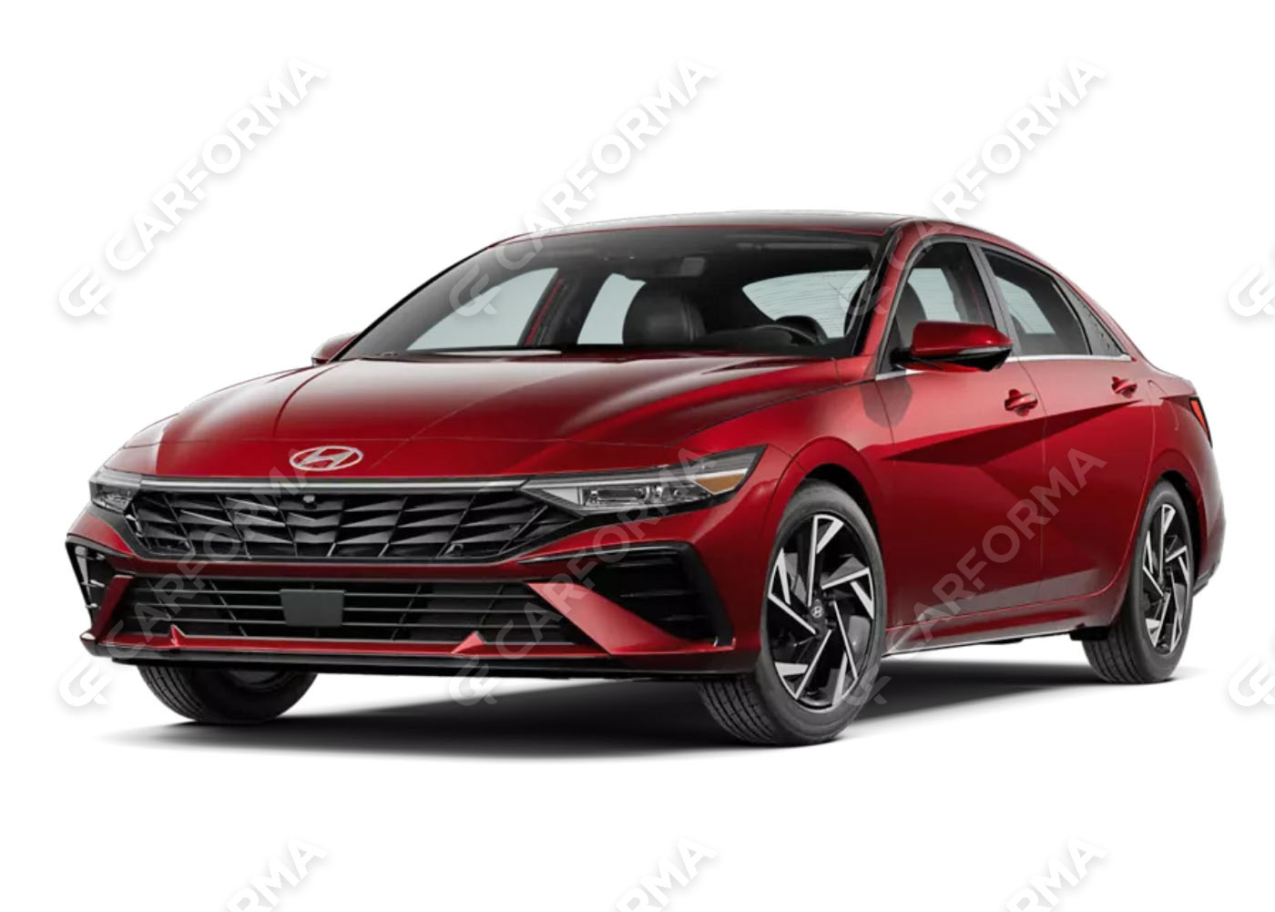 Ворсовые коврики на Hyundai Avante 7 (CN7) 2020&nbsp;-&nbsp;2026