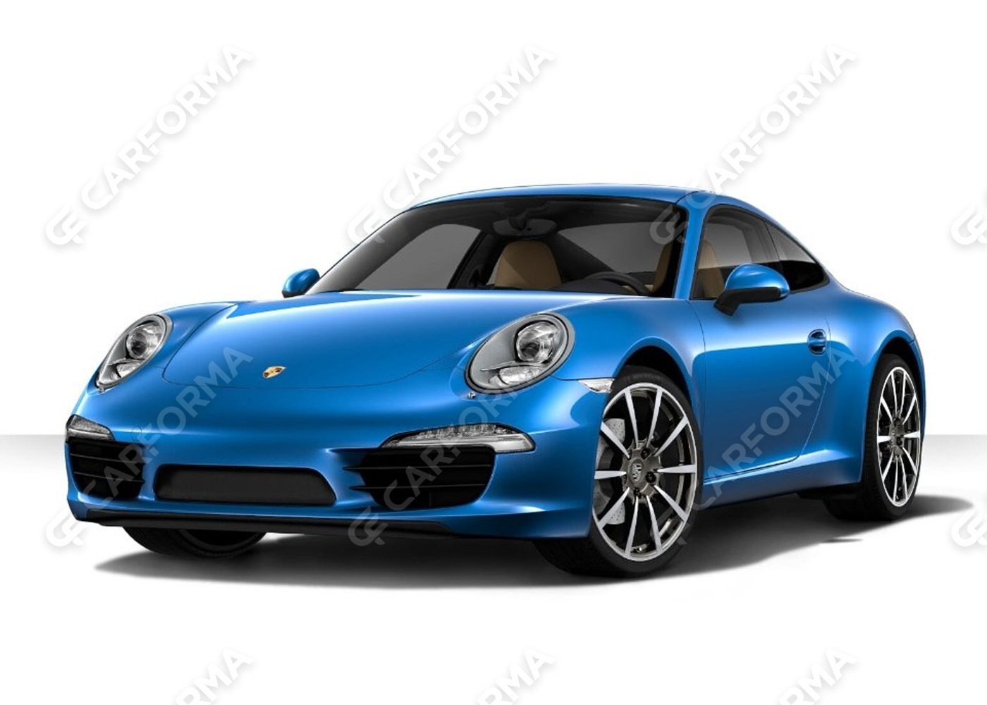 Ворсовые коврики на Porsche 911 (991) 2011&nbsp;-&nbsp;2020