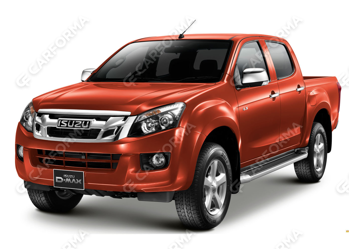 Ворсовые коврики на Isuzu D-max II 2011&nbsp;-&nbsp;2021