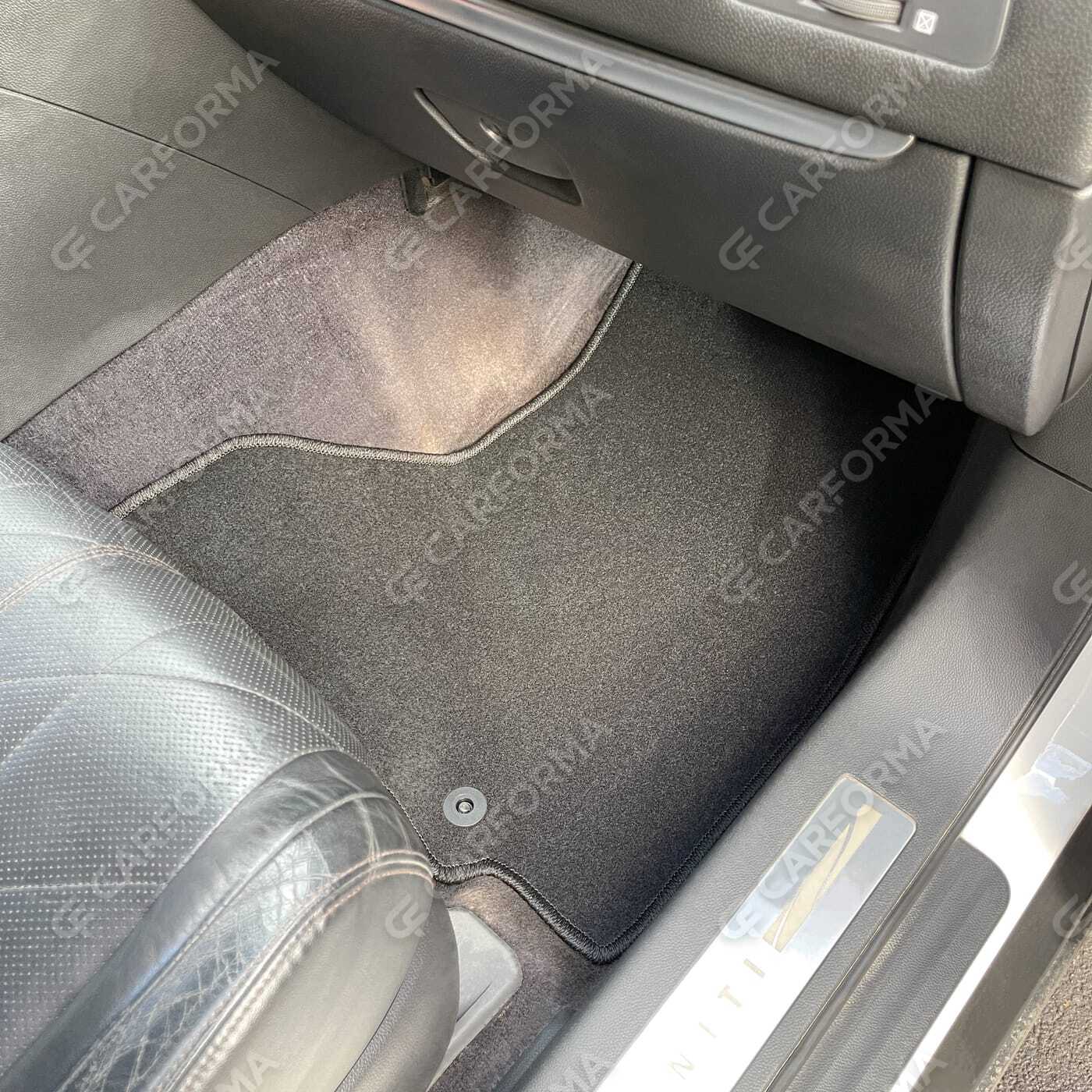 Ворсовые коврики на Infiniti QX70 2013&nbsp;-&nbsp;2019 в Череповеце