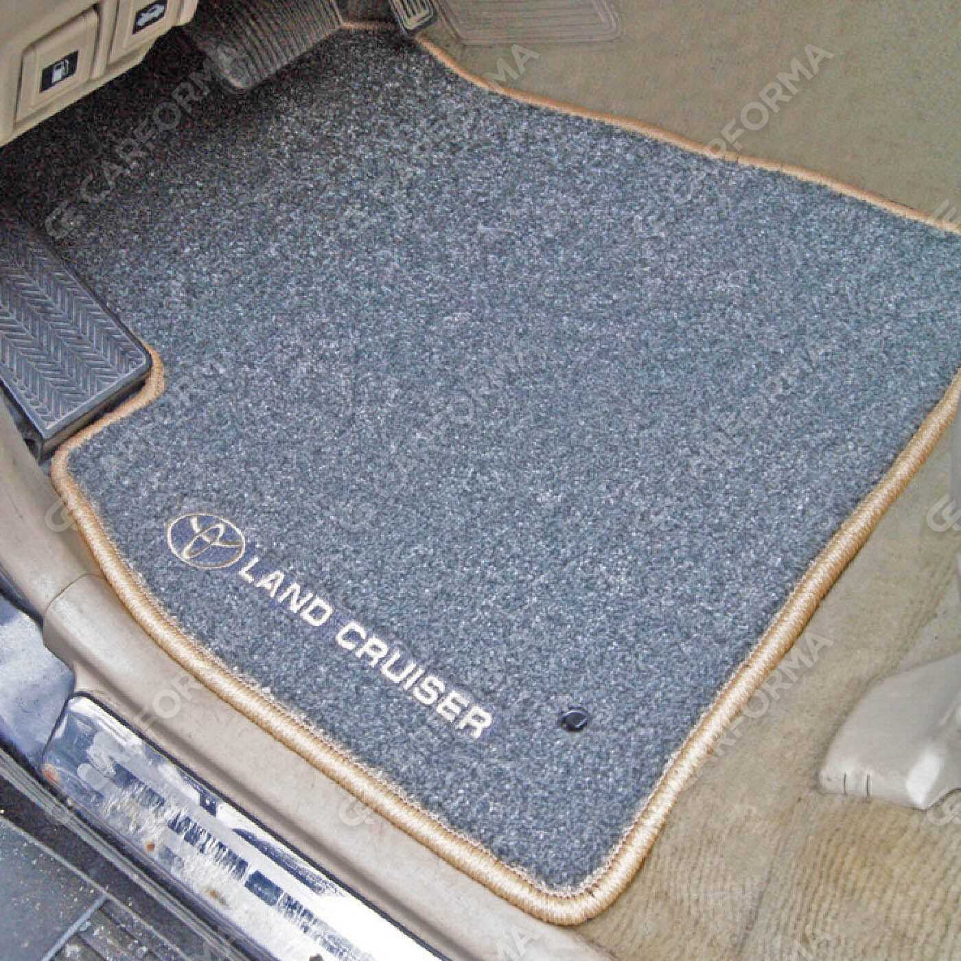 Ворсовые коврики на Toyota Land Cruiser 100 1998&nbsp;-&nbsp;2007 в Череповеце