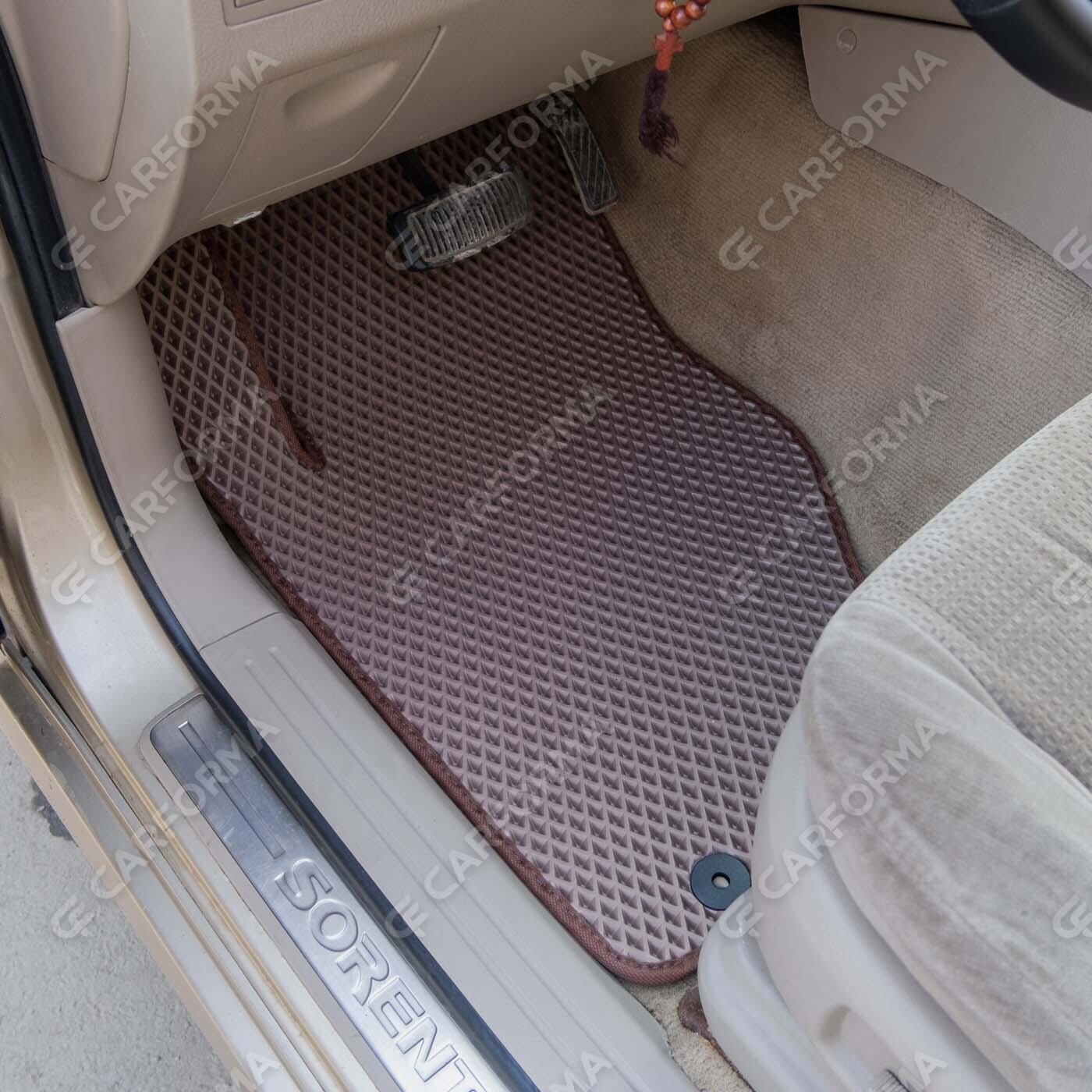 Ворсовые коврики на KIA Sorento I 2002&nbsp;-&nbsp;2009 в Череповеце