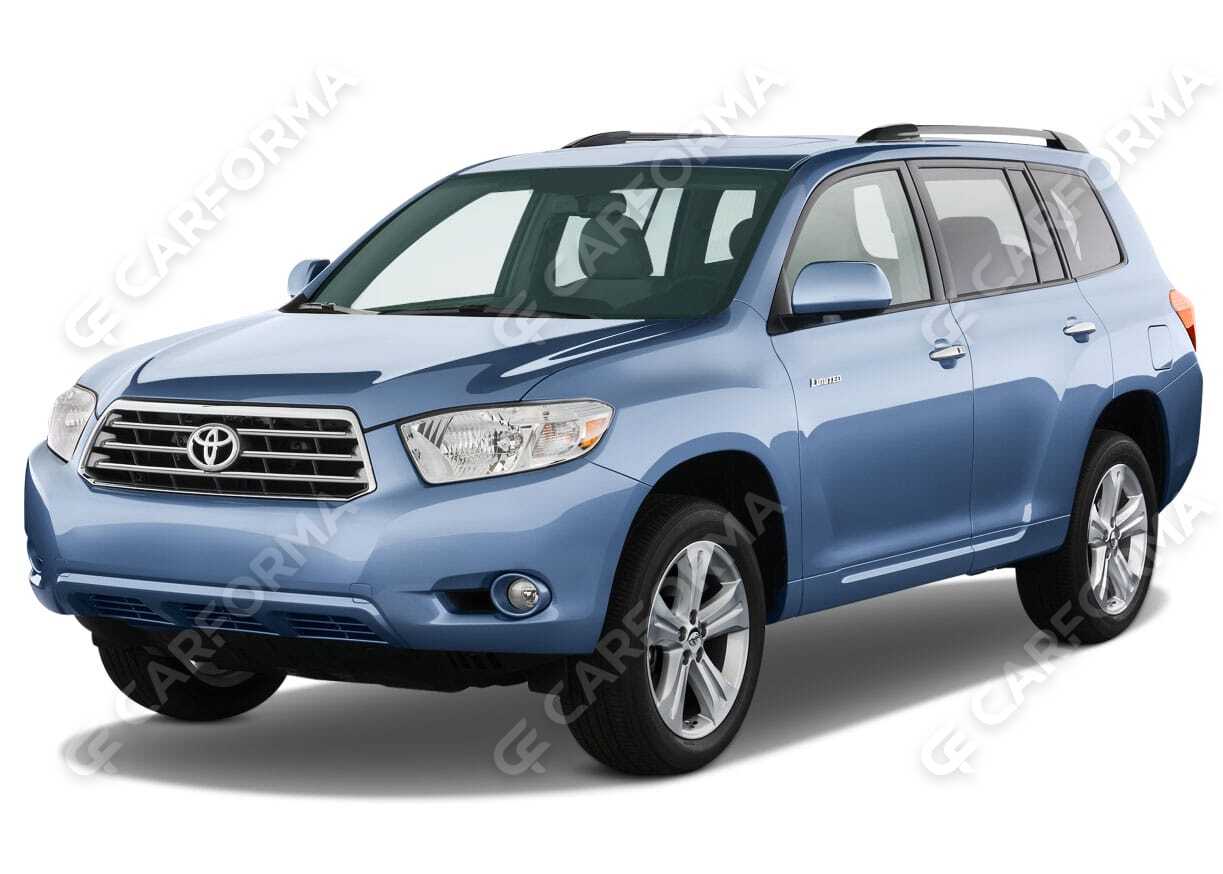 Ворсовые коврики на Toyota Highlander II 2007&nbsp;-&nbsp;2013 в Череповеце