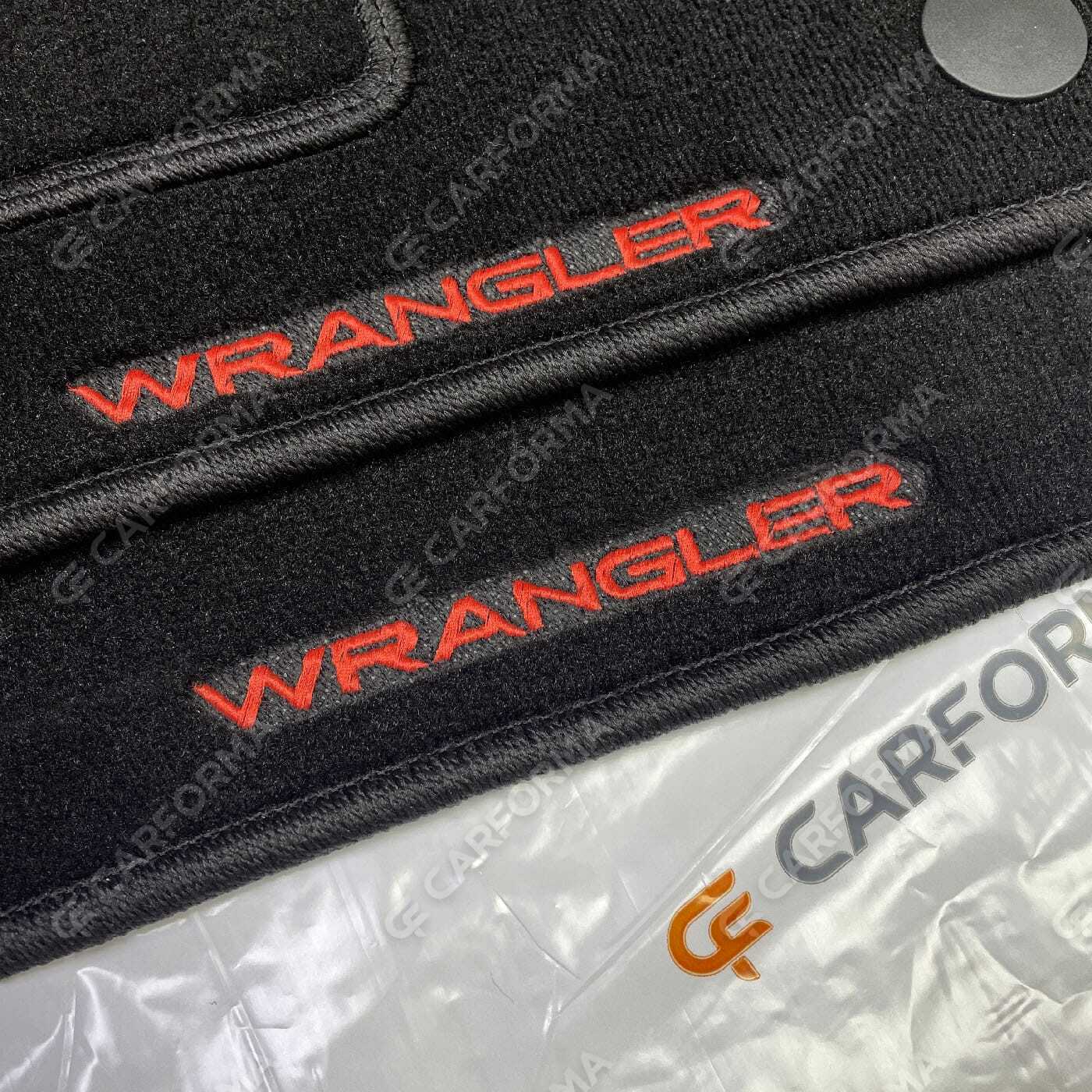 Ворсовые коврики на Jeep Wrangler (JK) 2006&nbsp;-&nbsp;2018 в Череповеце