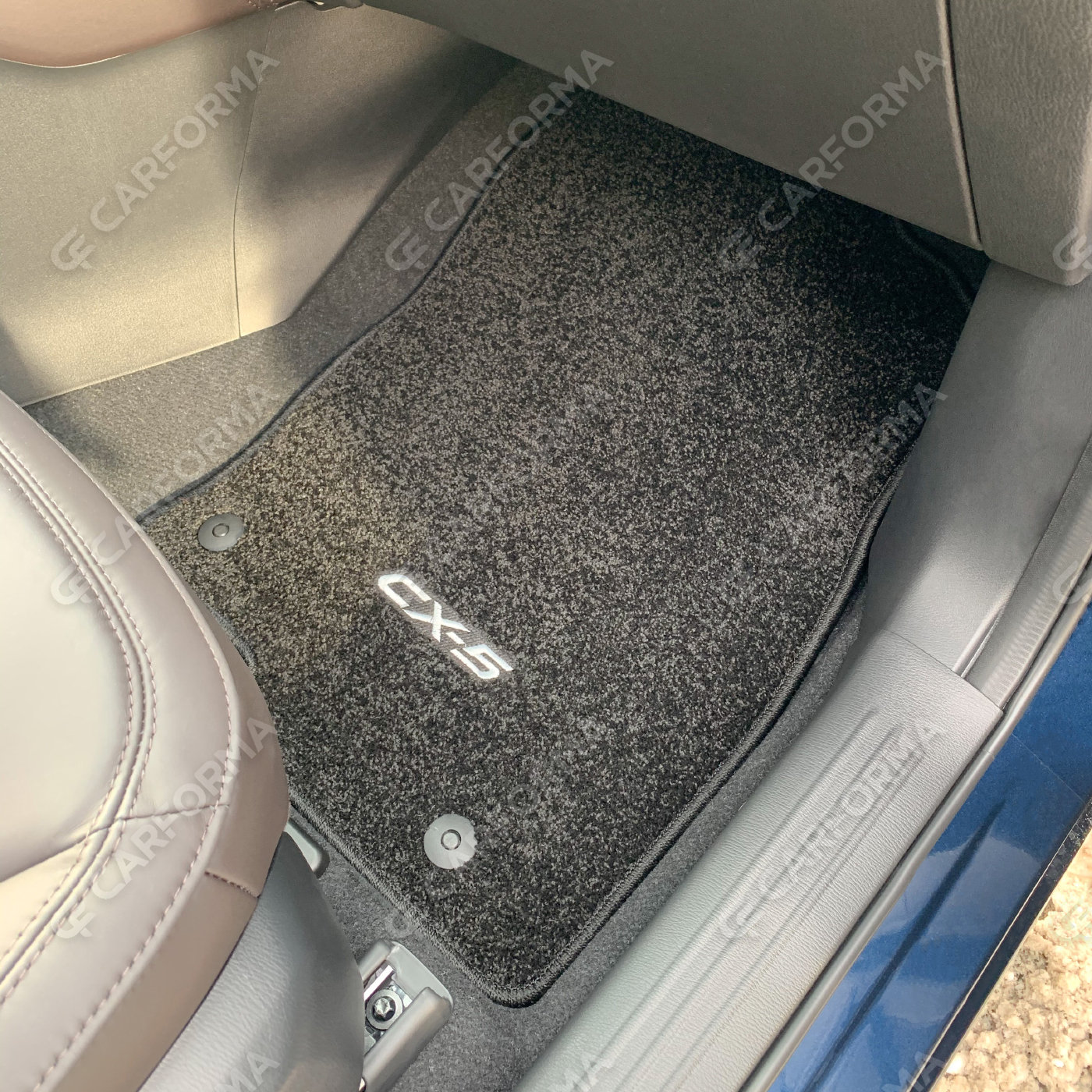 Ворсовые коврики на Mazda CX5 II 2016&nbsp;-&nbsp;2026 в Череповеце