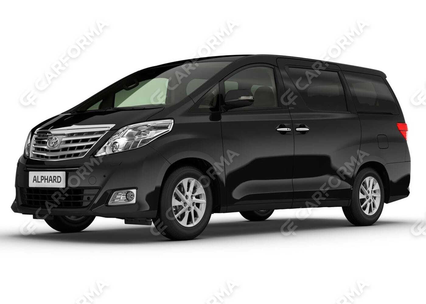 Ворсовые коврики на Toyota Alphard (H20) 2008&nbsp;-&nbsp;2015