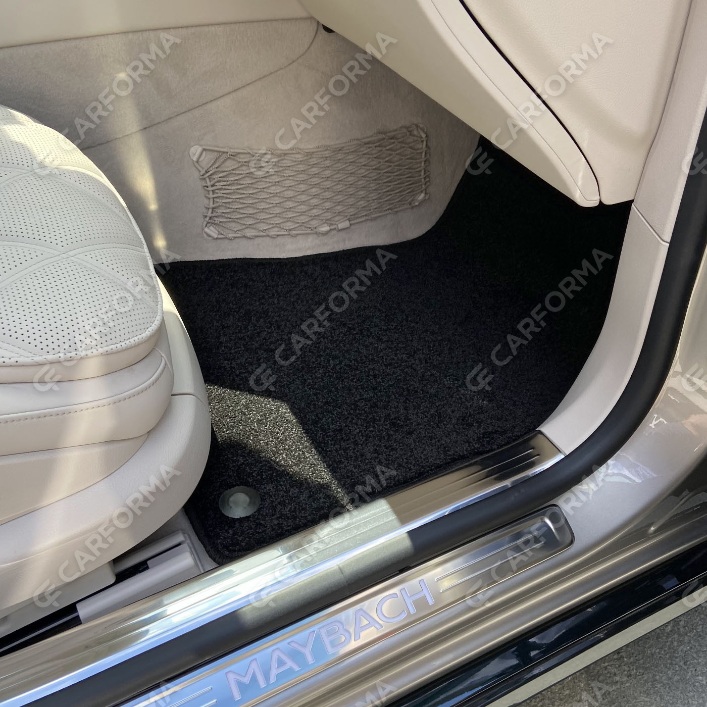 Ворсовые коврики на Mercedes S (Z223) Maybach 2020&nbsp;-&nbsp;2026 в Череповеце