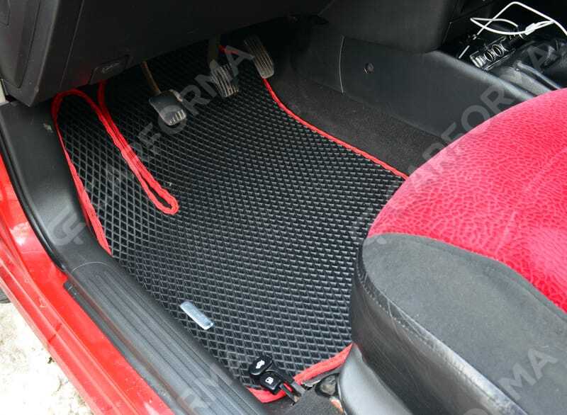 Ворсовые коврики на Chevrolet Aveo I 2002&nbsp;-&nbsp;2012 в Череповеце