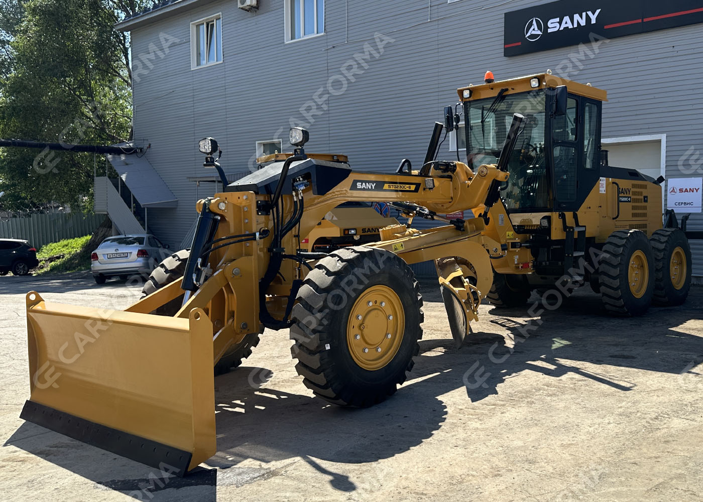 Коврики на Спецтехника Автогрейдер SANY STG230C 8 AWD 