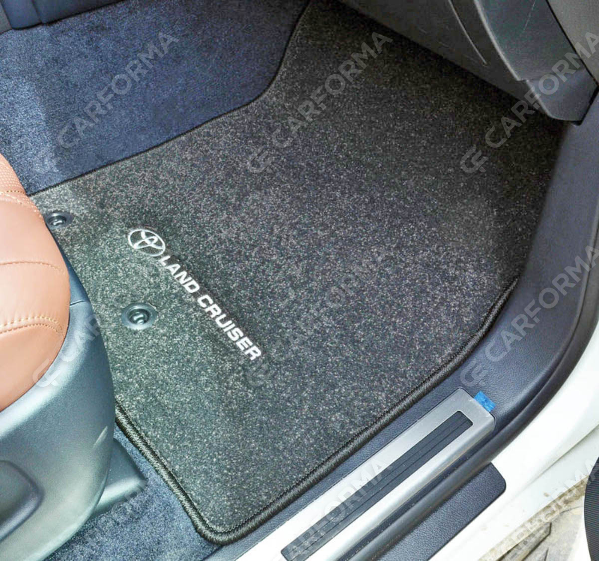 Ворсовые коврики на Toyota Land Cruiser 200 2007&nbsp;-&nbsp;2021 в Череповеце