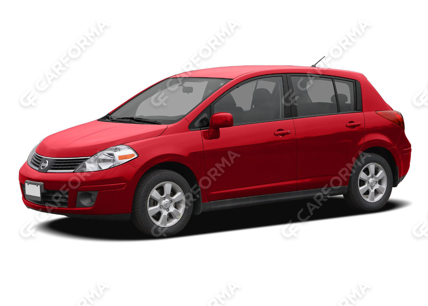 Ворсовые коврики на Nissan Tiida (C11) 2004&nbsp;-&nbsp;2014